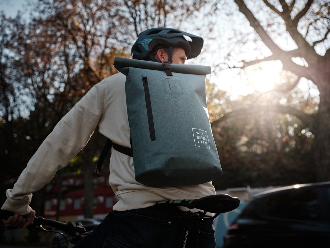 ROLL TOP BACKPACK «LIGHT» Limited Edition - Ocean Turquoise