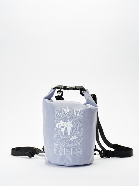 Rhy Schwumm - 7 Liter Dry Bag - Seastar Purple