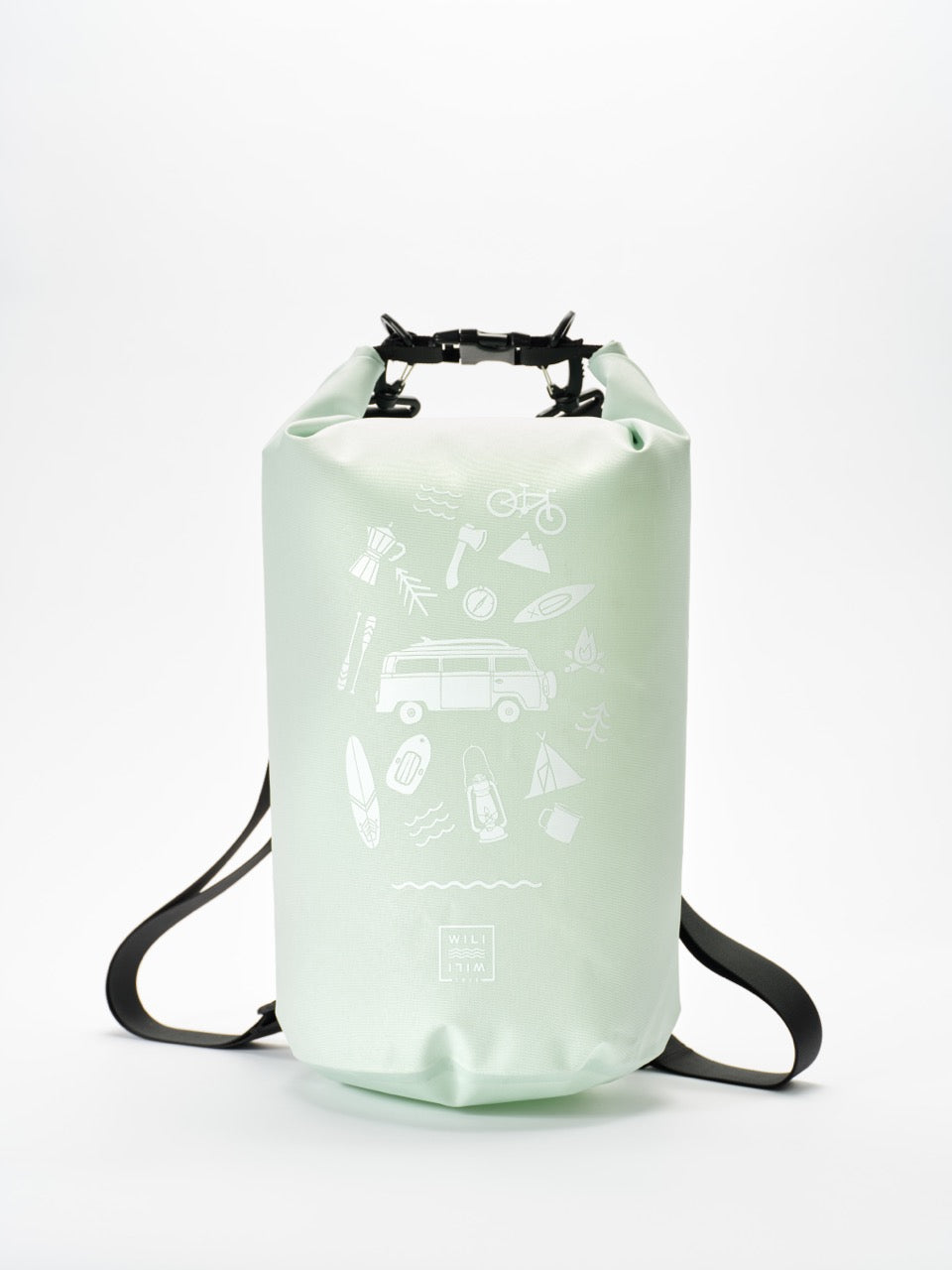 Van Life - 20 Liter Dry Bag - Wave Green