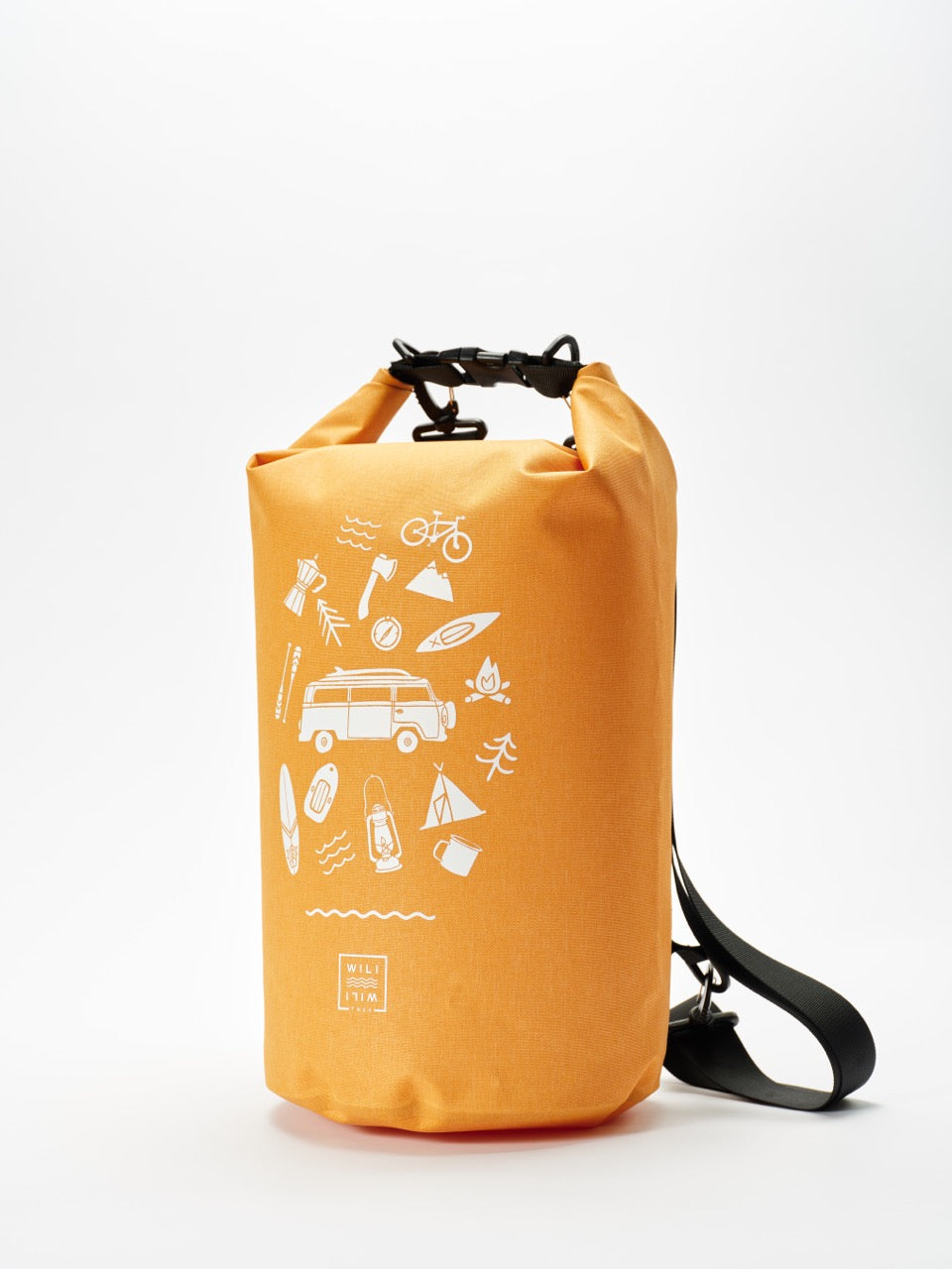 Van Life - 20 Liter Dry Bag - Sunset Yellow
